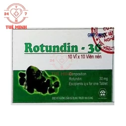 Rotundin 30mg Armephaco - Thuốc an thần